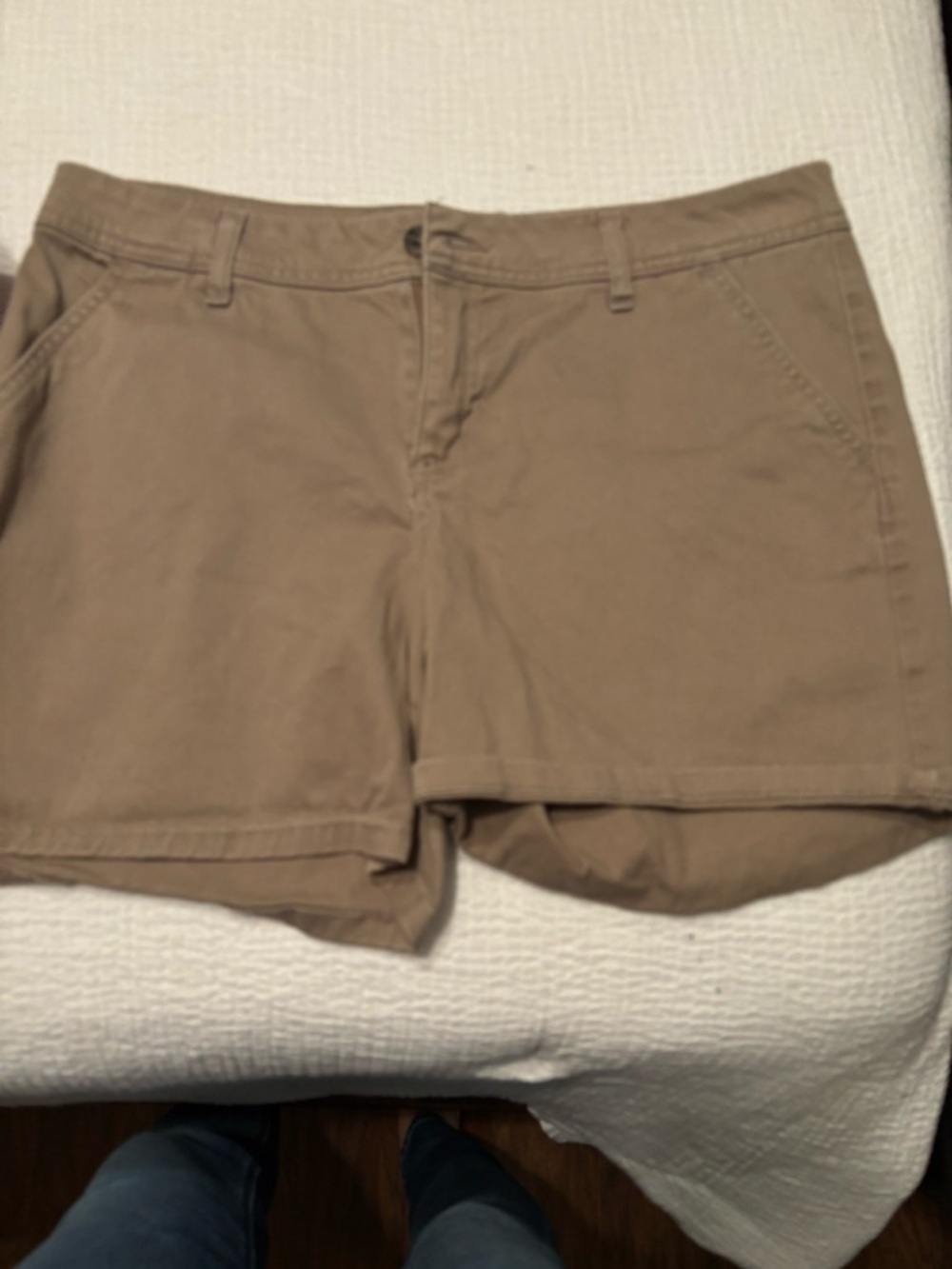 Maurices Tan Casual Bermuda Shorts